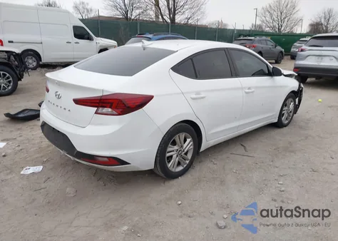 2019 Hyundai Elantra Sel from USA, damaged, VIN 5NPD84LF6KH474008